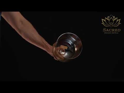 6" F+14 Morning Sun Handheld Crystal Singing Bowl