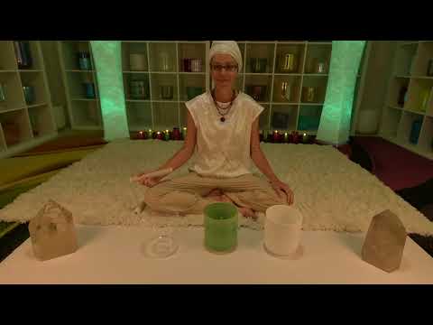 Crystal Singing Bowl Trio for Sound Meditation