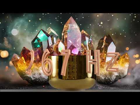 9.75" C+40 24k Gold & Crystal Singing Bowl from Sacred Singing Bowls