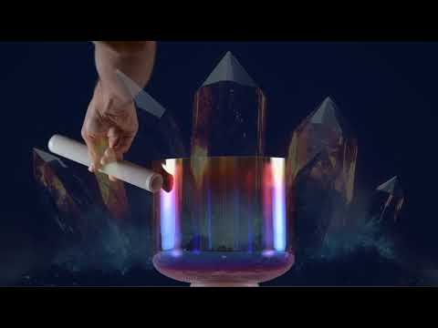 9" A+34 Rose Blossom Singing Bowl