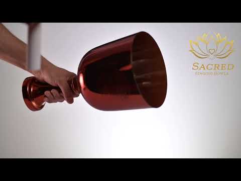 7.5" G-4 Solara Singing Chalice with Flower of Life