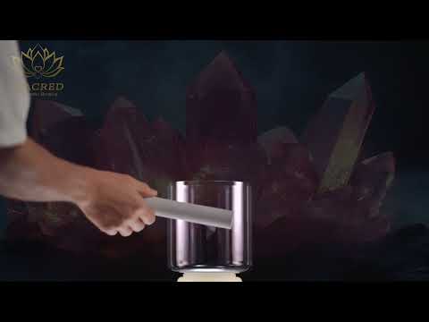 6" G-31 Indigo Child Crystal Singing Bowl