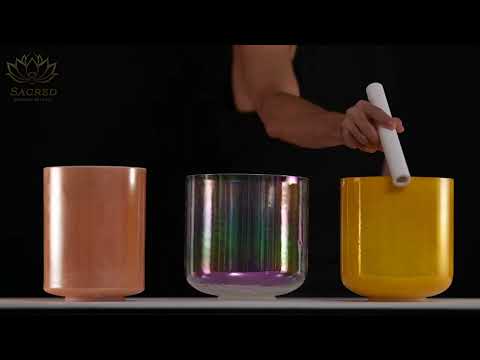 Crystal Singing Bowl Set for Sound Healing