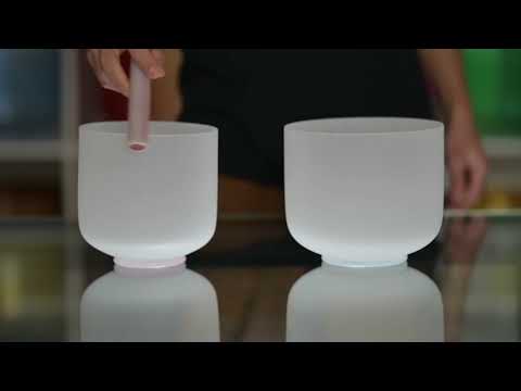 Sacred Singing Bowls: Frosted Pair Video