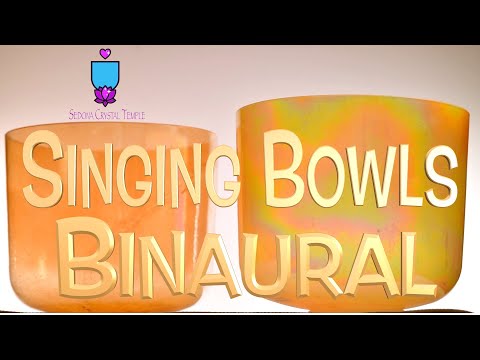 Binaural Singing Bowl Pair