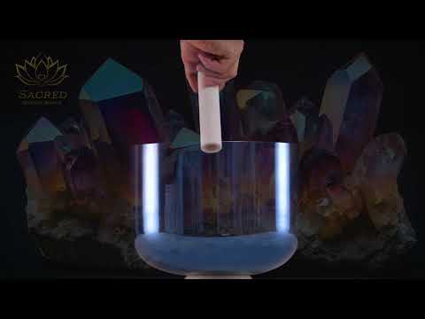 11" G#-41 Tranquil Sea Crystal Singing Bowl