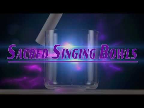 6" A+37 Clear Quartz Crystal Singing Bowl from Sacred Singing Bowls