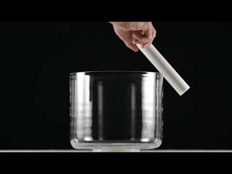 9.25" G+39 Clear Quartz Crystal Singing Bowl from Bowls of Sound