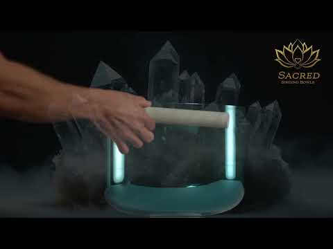 12" F-34 Celestial Melody Crystal Singing Bowl