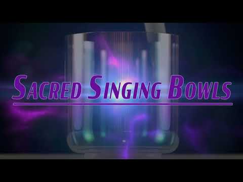 7.25" G#-46 Prismatic Rainbow Bowl from Bowls of Sound