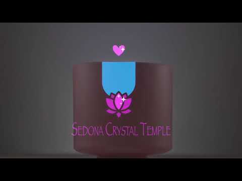 Pink Ocean Gold Morph Alchemy Bowl made by Crystal Tones