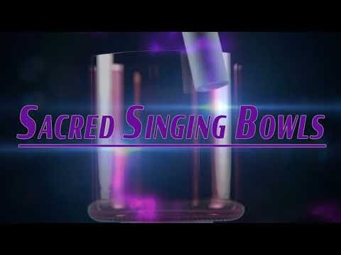 6" F#-40 Healing Violet Flame Crystal Singing Bowl from Bowls of Sound