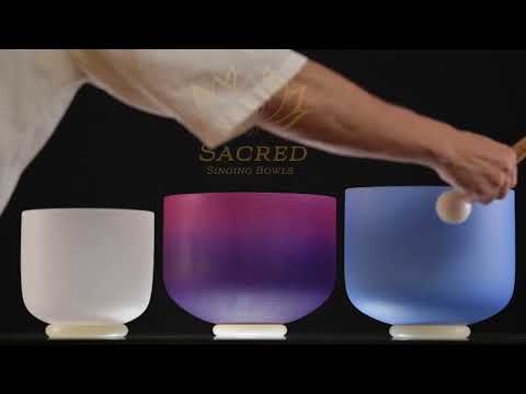 F, C & G: Harmonizing Frosted Singing Bowl Set