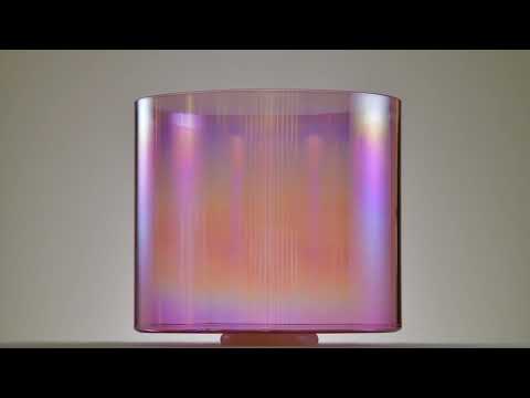 12" A+47 Pink Lotus Sacred Symphony Bowl