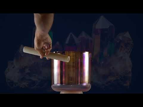 7.75" G#+46 Solar Violet Singing Bowl