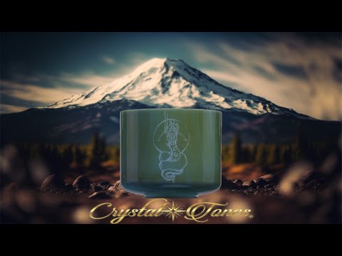 8" D#-50 Etched Mount Shasta Serpentine, Crystal Tones™