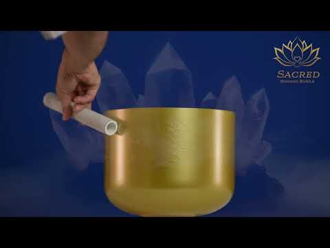 10" G#+23 Supernova Singing Bowl with Flower of Life