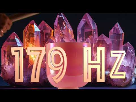 9” F+44 Rose Blossom Crystal Singing Bowl, Prismatic