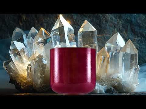 9" F#-40 Rose Garden Singing Bowl