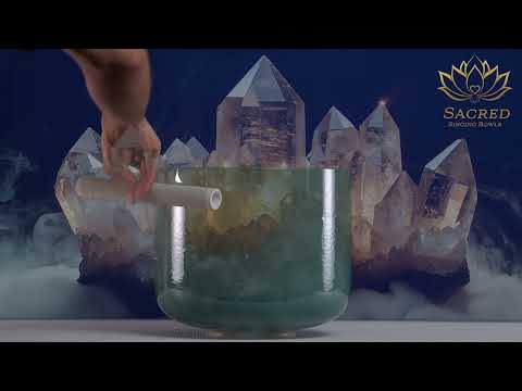 11" D#+6 Marine Dream Crystal Singing Bowl