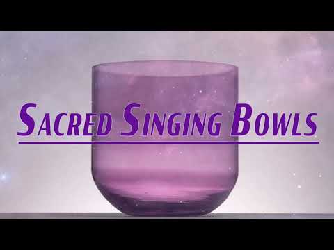 9" D#-14 Amethyst Activation Crystal Singing Bowl