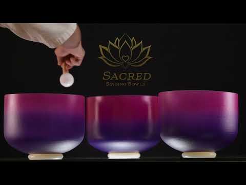 Crystal Singing Bowls for Sound Healing