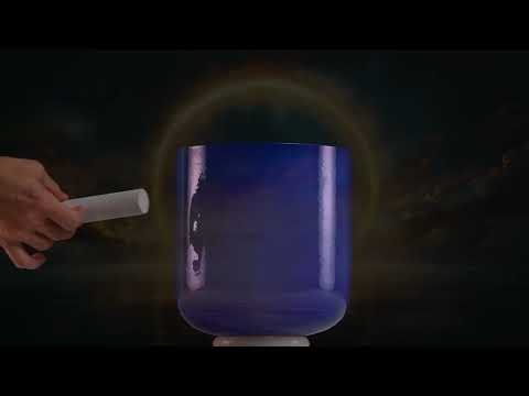 8" A+28 Father Sky Crystal Singing Bowl