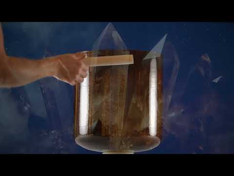 12" A+10 Sacred Ground Tall Singing Bowl