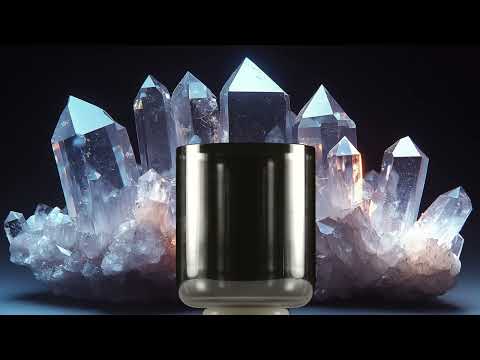 7" G-22 Midnight Magic Crystal Singing Bowl