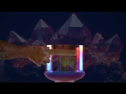 9" C-16 Rose Blossom Singing Bowl