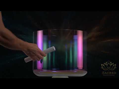 14.5" A-45 Aurora Sky Crystal Symphony Bowl