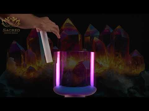 9" A#-30 Celestial Rainbow Singing Bowl