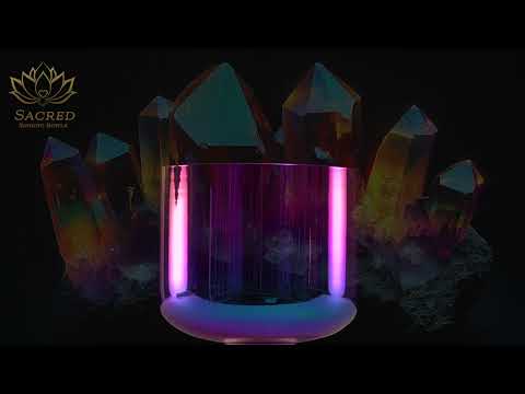 12" C#-31 Celestial Rainbow Singing Bowl