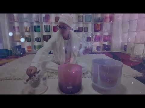 Healing Rituals Crystal Singing Bowl Set