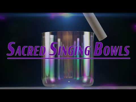 7.25" G+0 Prismatic Rainbow Bowl from Sacred Singing Bowls