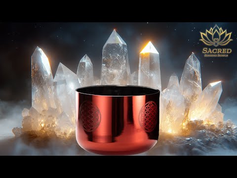 11" F+13 Solara Singing Bowl with Flower of Life