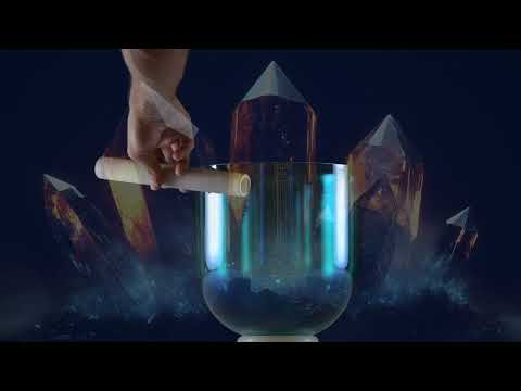 9" D+21 Whale Song Crystal Singing Bowl