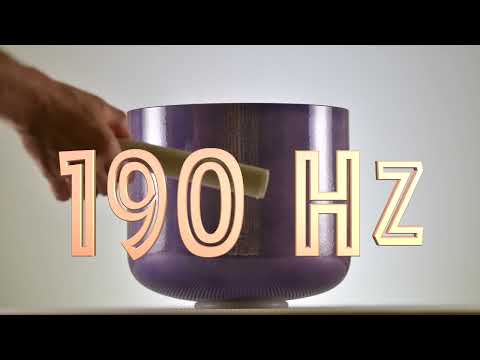 Dark Amethyst Singing Bowl