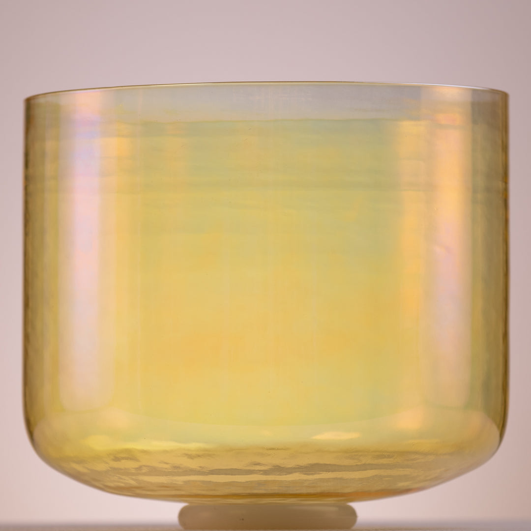 Crystal Singing Bowls: B Note, + Cent