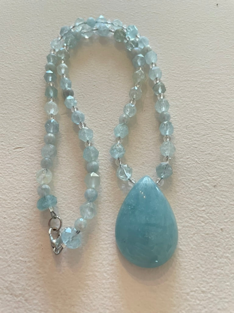 Aquamarine Necklace