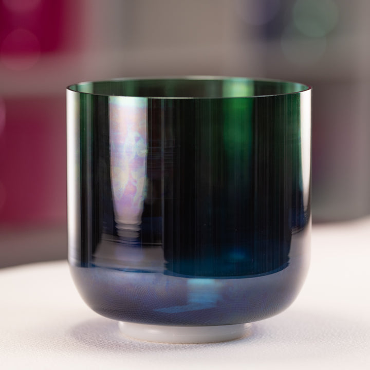 8" C#+8 Sacred Earth Crystal Singing Bowl, Perfect Pitch