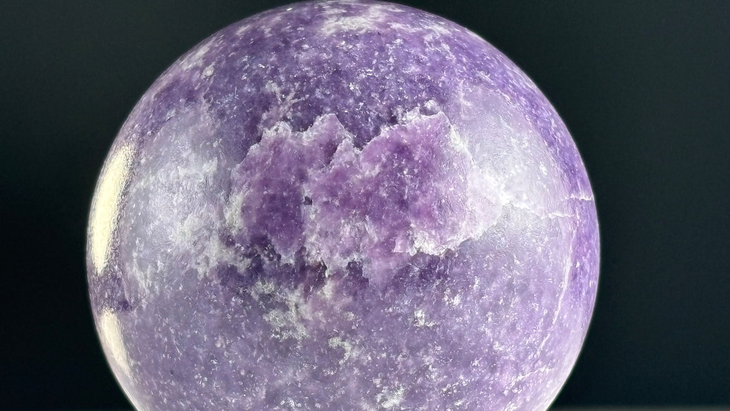 Lepidolite Sphere