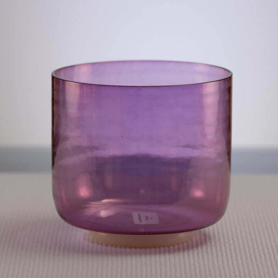 7" D+20 Healing Violet Flame Singing Bowl