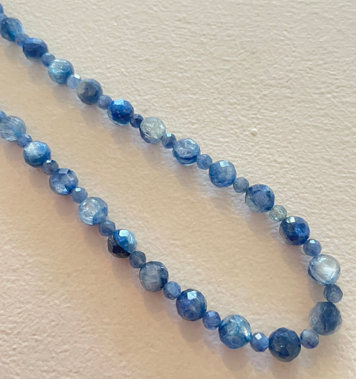 Faceted Kyanite Necklace