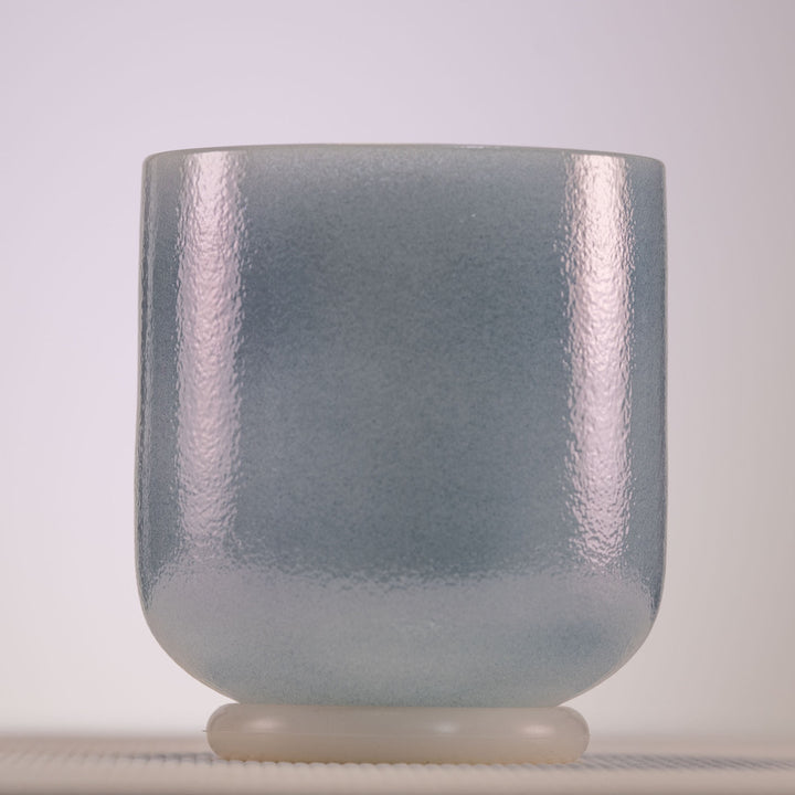 6" B+18 Indigo Child Celestial Frosted Singing Bowl