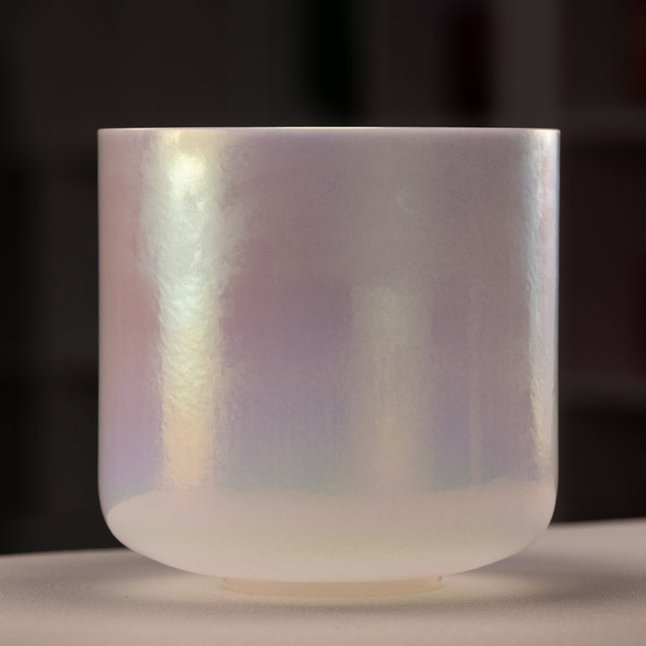9" F+22 Majestic Moon Crystal Singing Bowl
