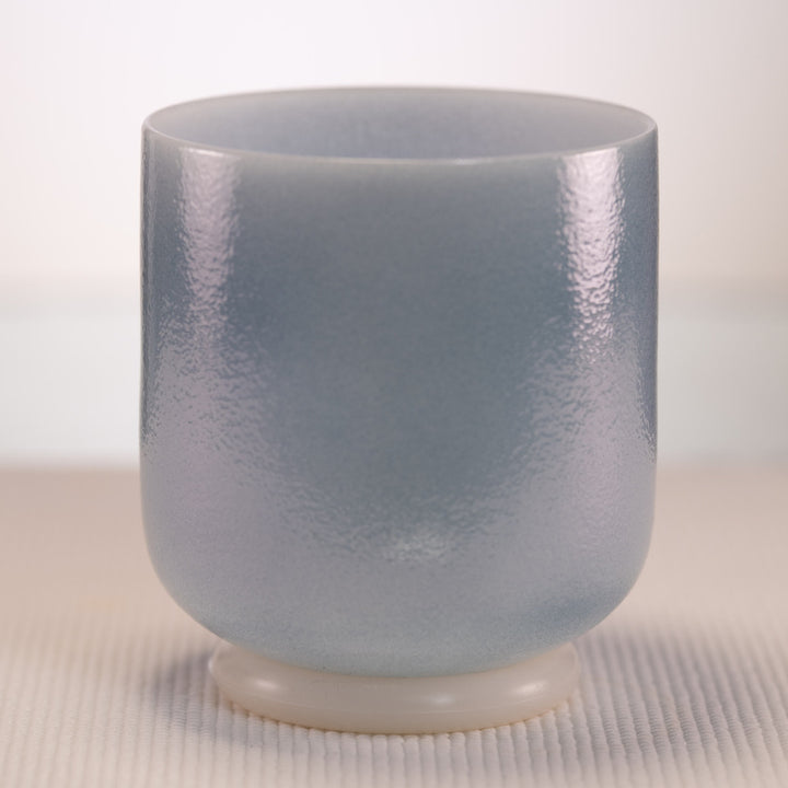 6" B+18 Indigo Child Celestial Frosted Singing Bowl