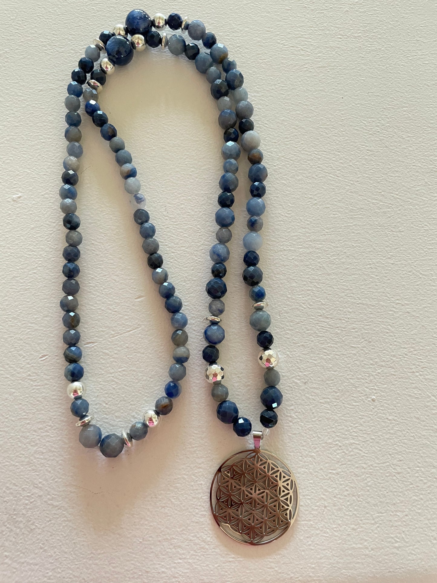 Blue Aventurine Mala