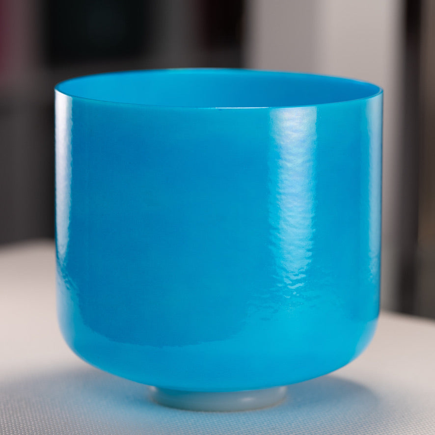 10" F#-31 Serenity Sky Crystal Singing Bowl