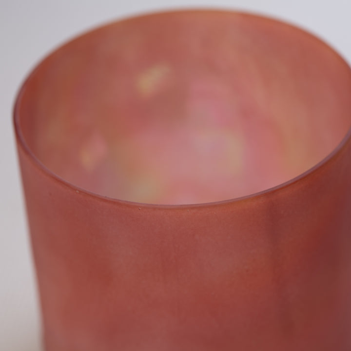 8" C#+35 Pink Himalayan Salt, Platinum inside, Crystal Tones™